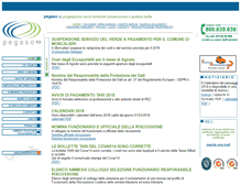 Tablet Screenshot of pegaso03.it